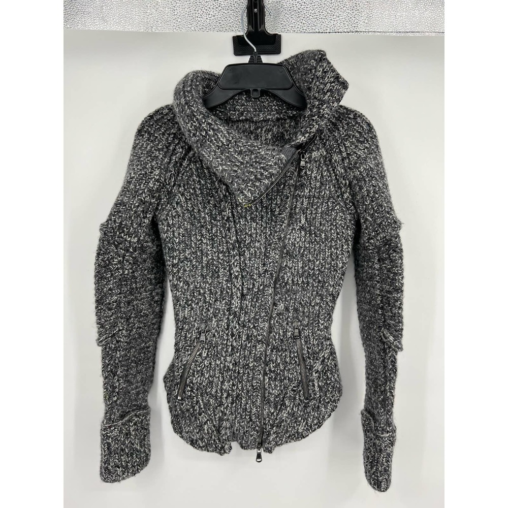 Women's Zip Up Knit Sweater Cardigan  Size S